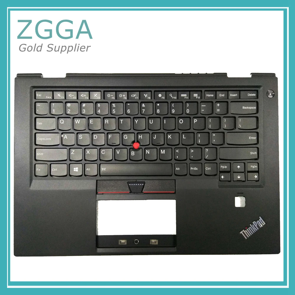 

Genuine New Upper Case For Lenovo ThinkPad X1 Carbon Gen 4 4th 2016 20FB 20FC Palmrest Cover US Keyboard Backlit 01AV154 01AV193