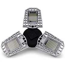 Супер яркий светодиодный светильник для гаража, промышленный светильник E27/E26, водонепроницаемый IP68 светильник для гаража, AC85-265V, 60 Вт, 80 Вт, 100 Вт, светильник для мастерской