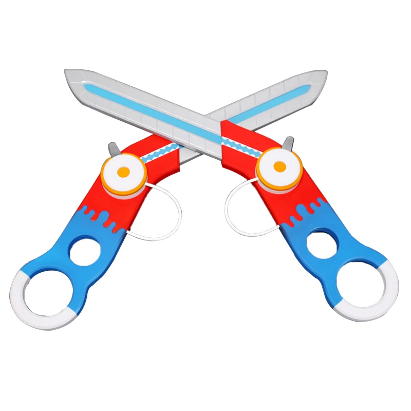 Anime Wonder Egg Priority Kawai Rika Cosplay Sword Cutter Replica Weapons Utility Knife Scissorss Props for Halloween Party