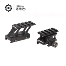 1 шт. 2 стиля Riser mount база для рейки Lightweigh 4 слота 20 мм Picatinny Weaver Rail адаптер для прицелов red dot лазеры