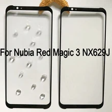 Хорошее качество для Nubia Red Magic 3 NX629J сенсорный экран дигитайзера стеклянная панель RedMagic3 запасные части nx629j