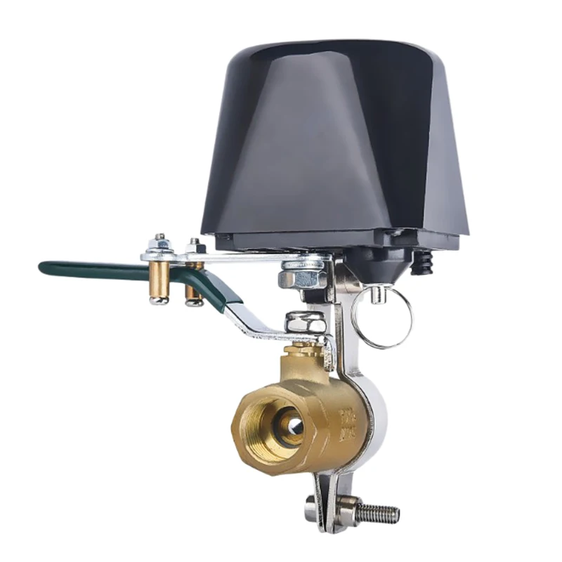 

3/4 inch Smart Water Valve Wireless Controller Smart Home Automation System Valve for Natural Gas Leak Detector 12V 1A Manipulat