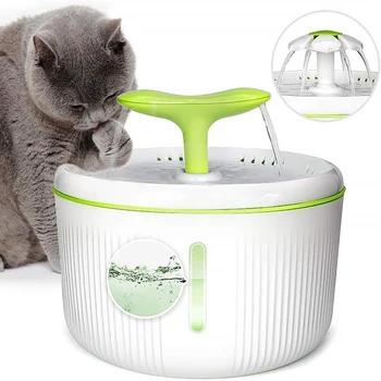 

2 L Pet Drinking Fountains Smart Cat Pets Water Fountain forcats dogs USB Electric Water dispenser drinking bowls US/EU Plug