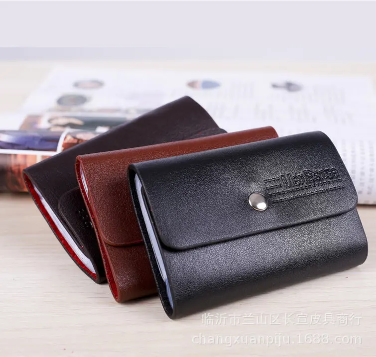 

New Style Simplicity Fashion Multi-functional Wallet Gift Bank Card Card Bit More Snap Closure