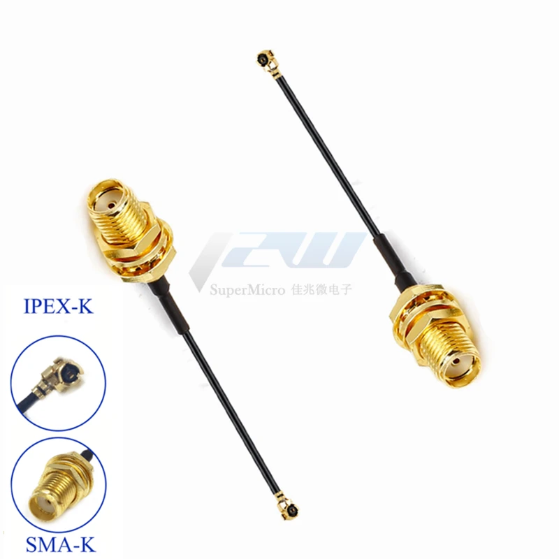 ̴ 0.81mm PCI ī    Ǳ ̺, SMA / RP-SMA -MHF4 IPEX IPX RF ÷, 10cm 15cm 20cm 30cm, 5 ǽ