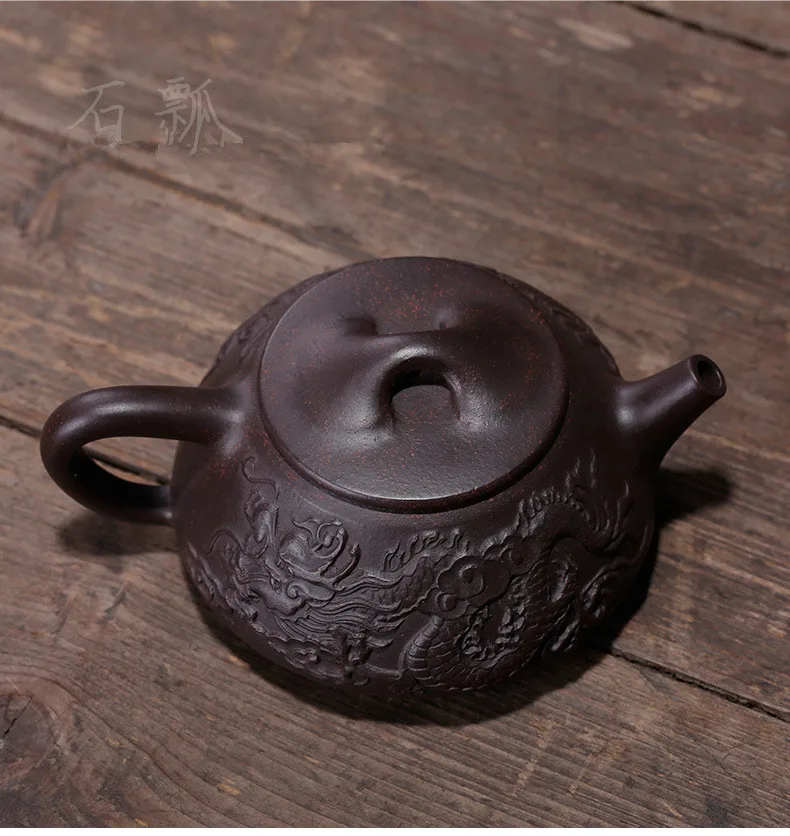 Китайский керамический чайник Исин Zisha глина Gongfu Чайный сервиз фарфор чайник 210 мл Высокое качество новое поступление с подарочной коробкой