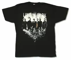 LINKIN PARK B & W фото Группа фото Честер черная футболка новый официальный Мерч