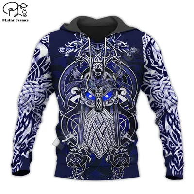 Hoodies Ух девушка Viking Татуировка воина Модный спортивный костюм на каждый день 3DfullPrint худи/Толстовка/куртка/для мужчин и женщин, style10 - Цвет: Hoodies