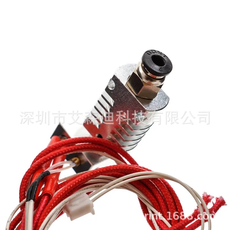 3D цельнометаллический J Head Hotend дистанционный Wade экструдер комплект CR8/CR10 подходит для V6 1,75