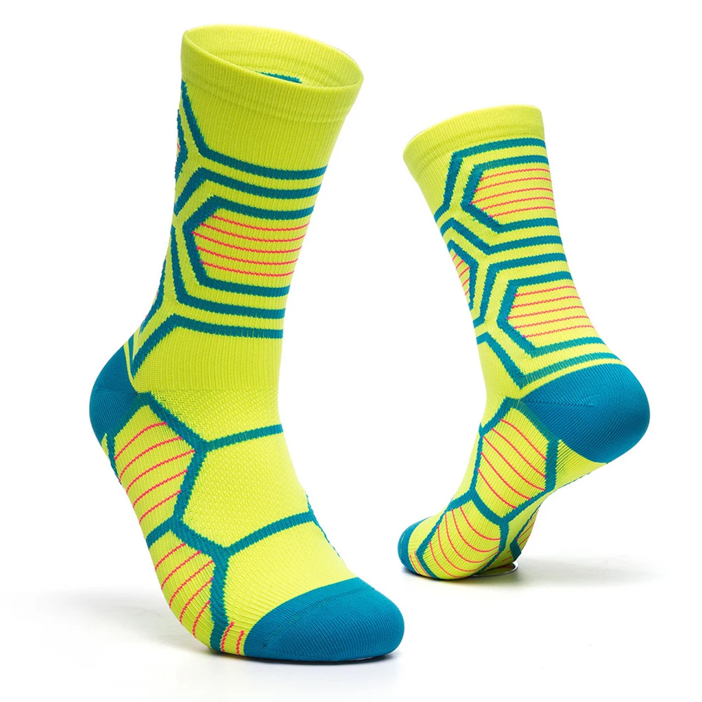 3 Pair Cotton Mid-Calf Socks Compression Socks Moisture Wicking Hiking Sport Socks for Outdoor Sport Snowboarding