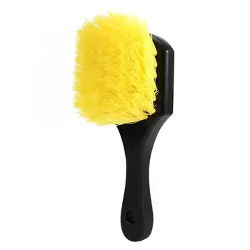 

Wheel Tire Brush with Handle Car Vehicle Motorcycle Cleaning Detailing Tool Accessories