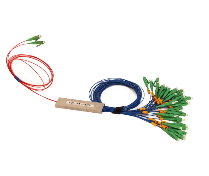 5 шт./лот 2X32 LC/APC PLC ОПТИЧЕСКИЙ СПЛИТТЕР FTTH волоконно-оптический 1 метр G657A Сплиттер оптический муфта одномодовый