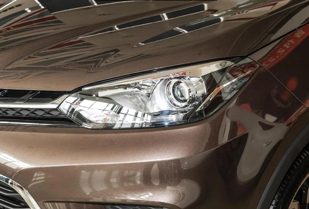 Для MG ZS фар автомобиля фары прозрачные линзы автомобильный брелок крышка