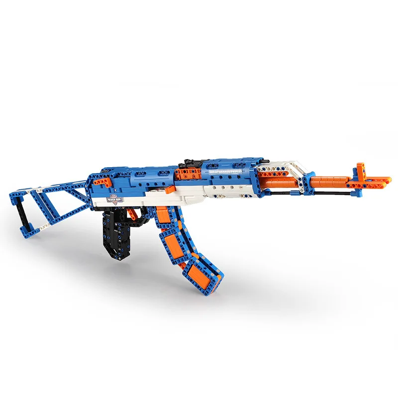 

Double e cada C81001 AK-47 Assault Rifle 498PCS Educational Assembled Building Blocks Toy