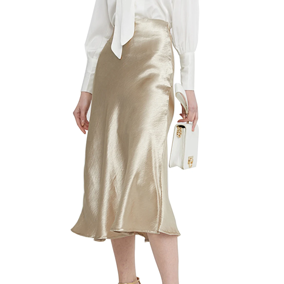 Women's Glossy Skirts Hot Sale Metallic Shiny PVC Wet Look High Waist Midi Skirt Formal Office Ladies Skirt Womens Skirts Women's Glossy Skirts Hot Sale Metallic Shiny PVC Wet Look High Waist Midi Skirt Formal Office Ladies Skirt Womens Skirts