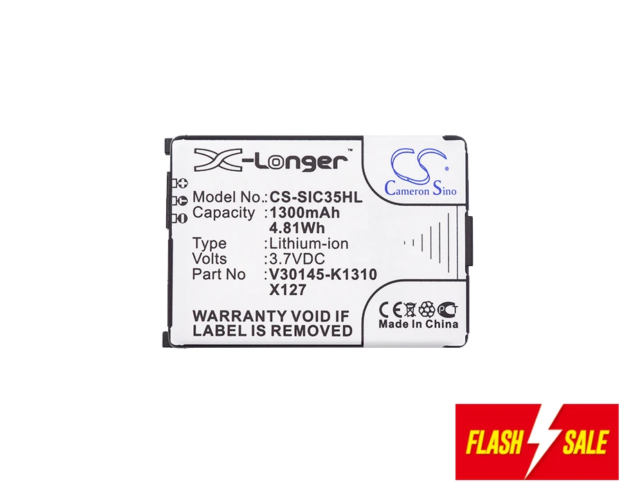 L36880 N5401 A102 батареи Cameron Sino 1300mAh для Siemens 3506 3508 3518 3568 3608 C35 C35e C35i M35 P35 S35 S35i S46 S47|Цифровые
