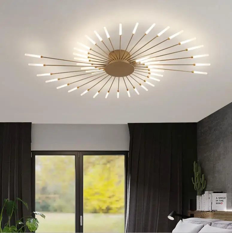 New Style LED Ceiling Lights For Studyroom Bedroom Dining Room Foyer Kitchen Villa Apartment Indoor Home Lighting Creative Lamps
