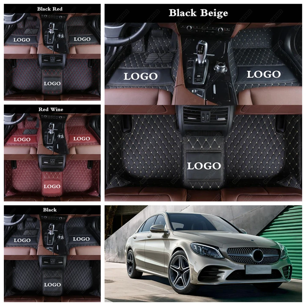 Car Floor Mat For Mercedes Benz C Series C180 C200 C250 C280 C300 C350