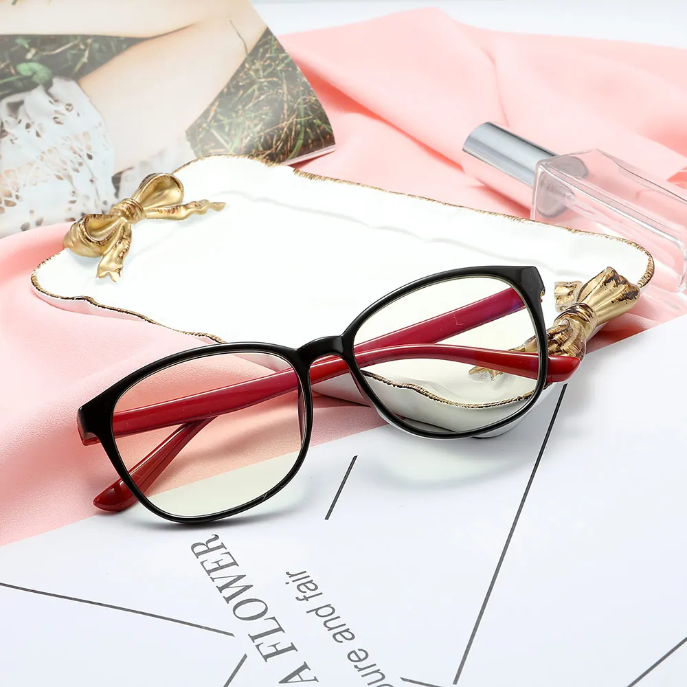 Anti Blue Light Glasses Super Light TR90 Frame Computer TV Cellphone Viewing Reading Women Lady