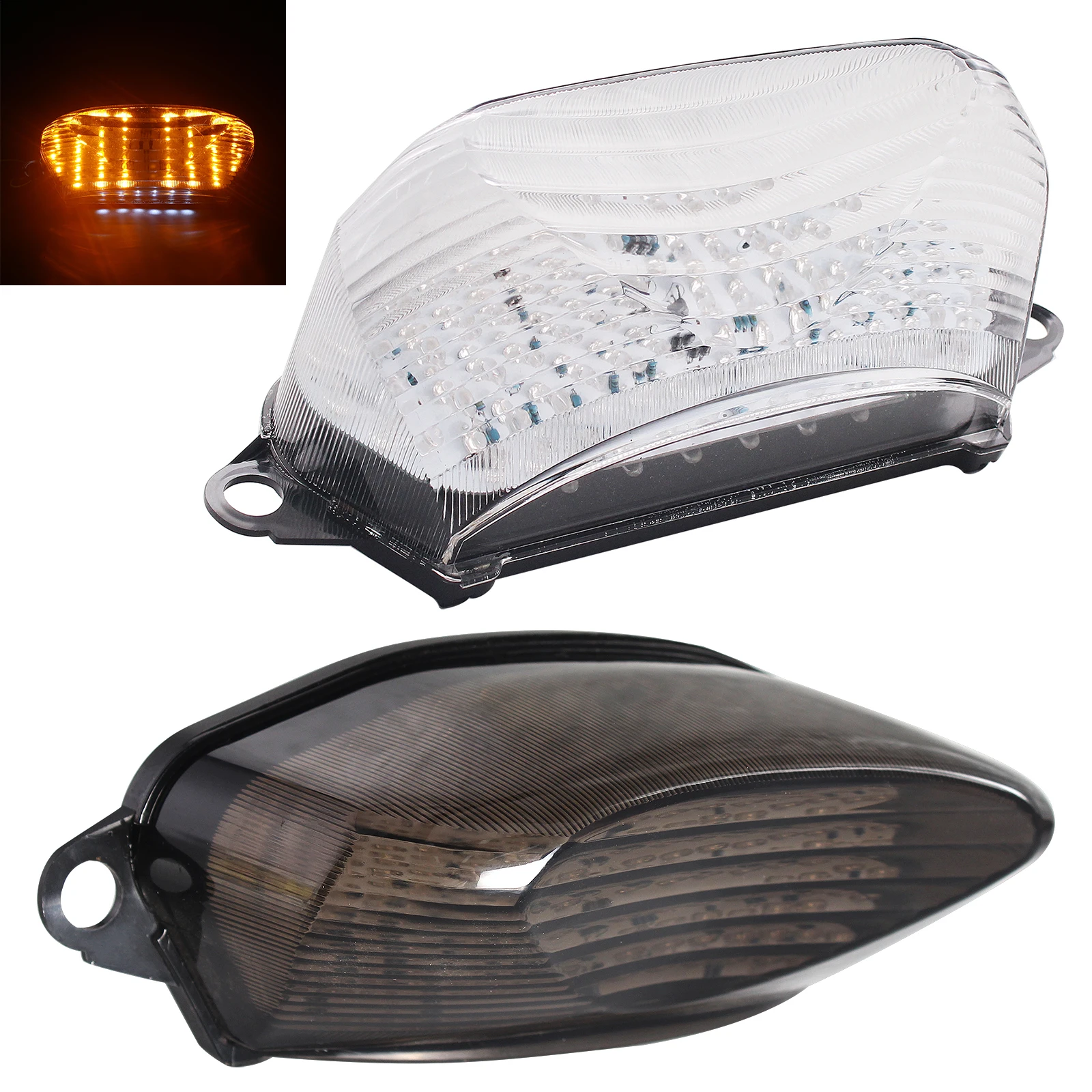 Задний фонарь с индикатором s для мотоцикла HONDA VTR1000F 1998-2005, задний фонарь рулевого управления, тормоз в сборе