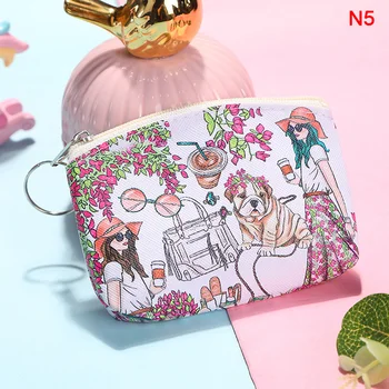 

1PCS Cartoon Coin Purses Women Mini Wallets Cute Card Holder Ladies Key Money Bags For Girls Purse Female Kids Children Pouch