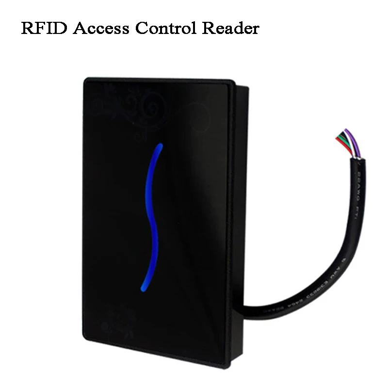 Дверной Бесконтактный RFID считыватель/контроль доступа-считыватель/125 кГц 13,56 МГц ID/IC карта Wiegand 26/34 EM4100/TK4100 для отдела/фабрики