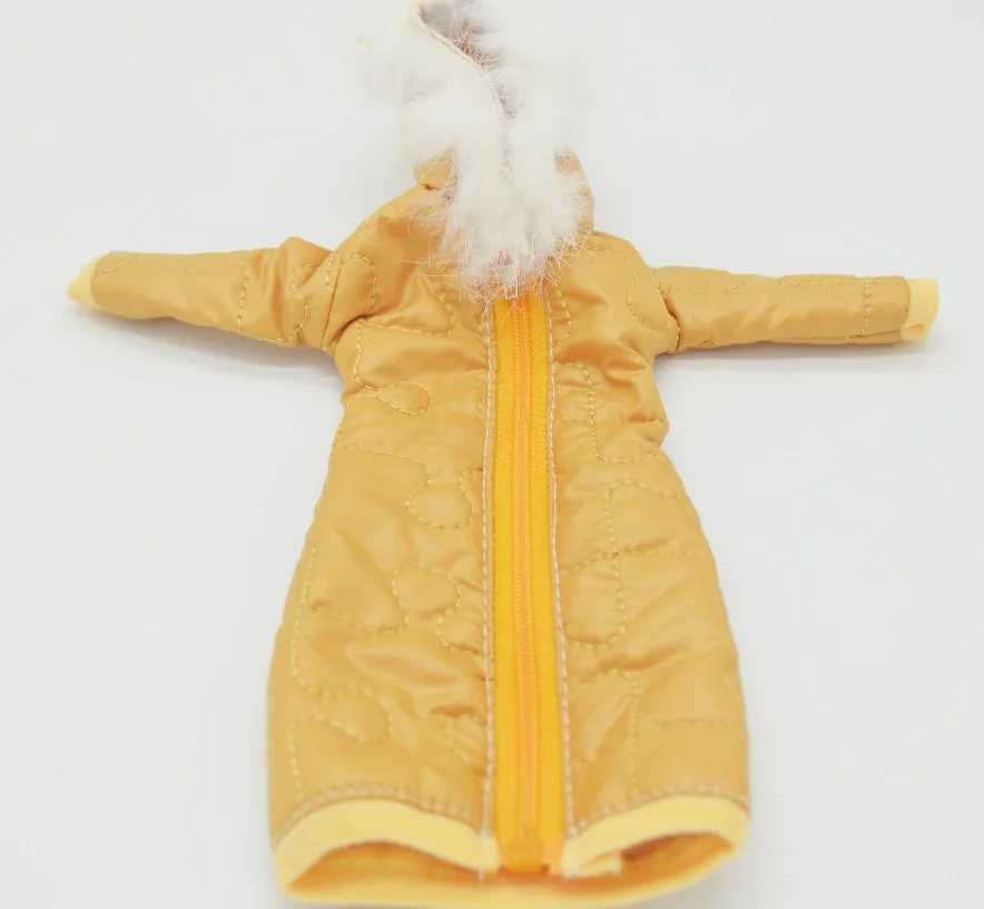 yellow coat for barbie