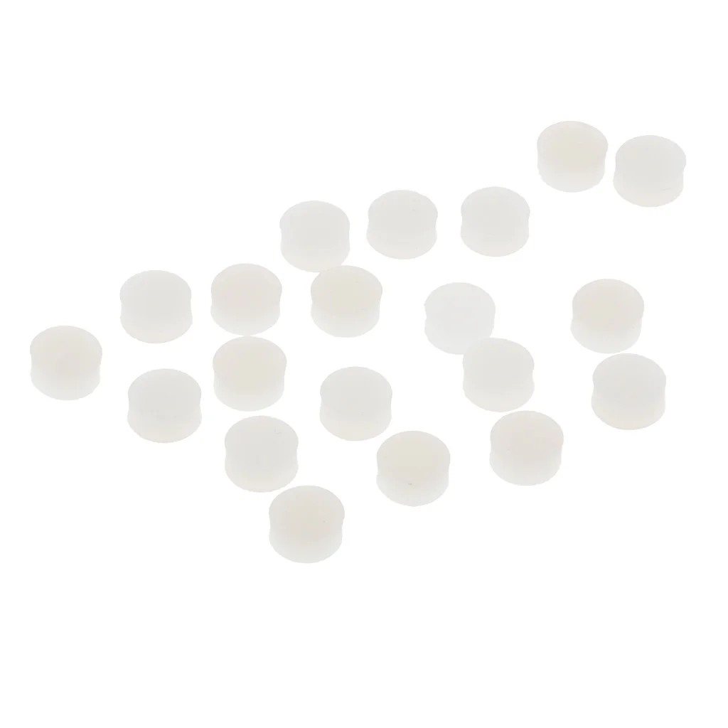 20 Pieces Trombone Water Key WaterKey Spit Valve Cork Pad for Many Brands