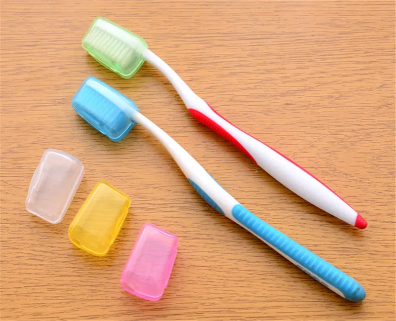 5Pcs Portable Tooth Brush Cap Case Toothbrush Cover Holder Health Germproof Travel Hiking Camping Toothbrushes Protector Toothbrush Covers Toothbrush Case