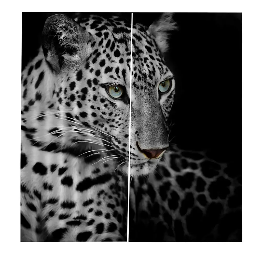 Занавеска с леопардовым принтом 3d занавеска для комнаты на окна гостиной спальни