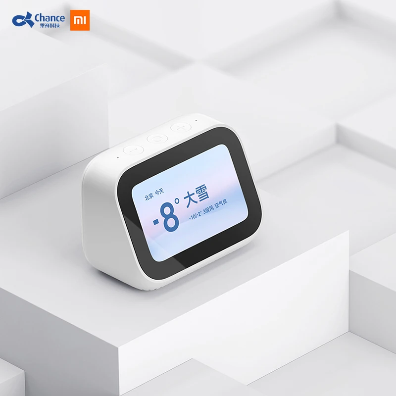 Оригинальный Xiaomi AI динамик с сенсорным экраном Bluetooth 5 0 цифровой дисплей