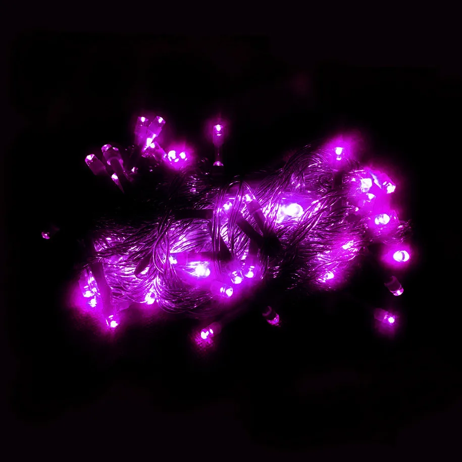 Уличные рождественские светодиодные гирлянды 10M100L Luces Decoracion Сказочный свет Праздничные огни освещение Дерево гирлянда