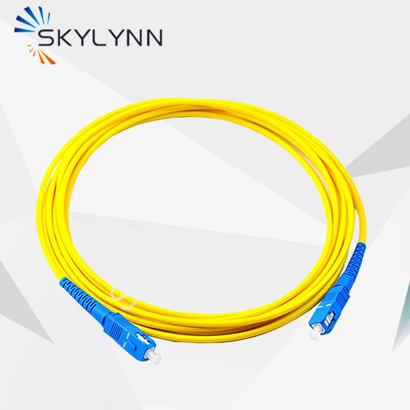 50PCS 0.5 Meter Length SC/UPC-SC/UPC Single Mode G652D/G657A1/G657A2 SX 3.0MM LSZH Jacket Fiber Optic Patch Cord Jumper Cable | Мобильные