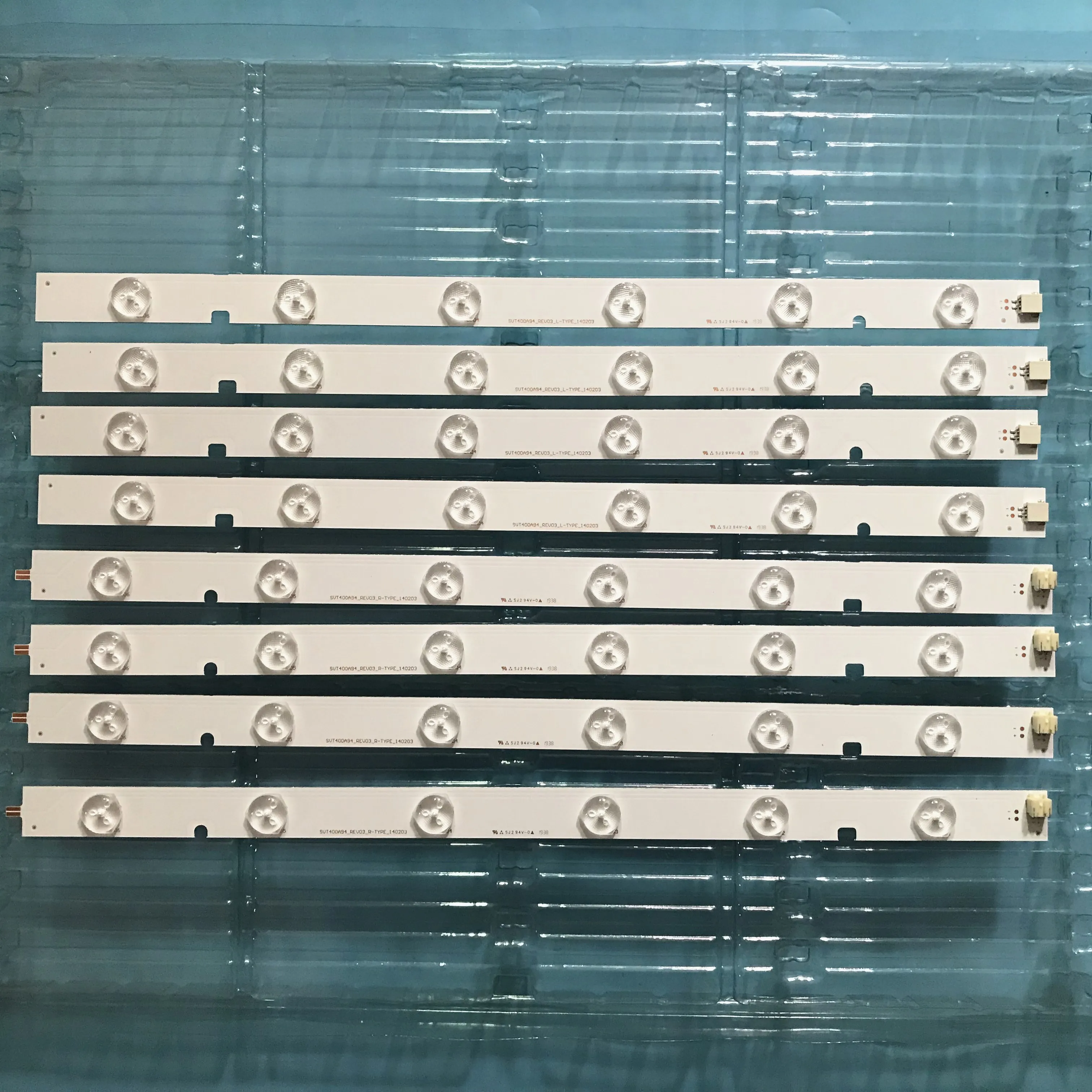 Новый комплект из 8 светодиодных лент для подсветки TOSHIBA TV 40L2400D SVT400A94 REV03 R