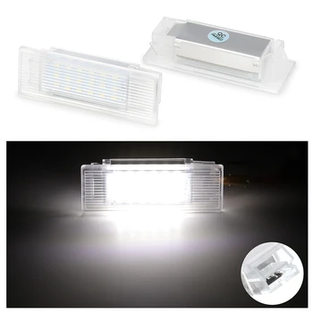 

2Pcs Car License Plate Lights For BMW 2 Series 3 Series F20 F21 F30 F31 F32 F34 F10 F15 F26 E84 Car Welcome Light Door Light