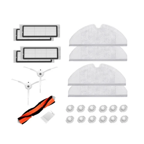 Filter Side Brush Main Brush For Xiaomi 1S MI Robot Vacuum 2 Roborock S50 S51 S5 Vacuum Cleaner Parts Accessories