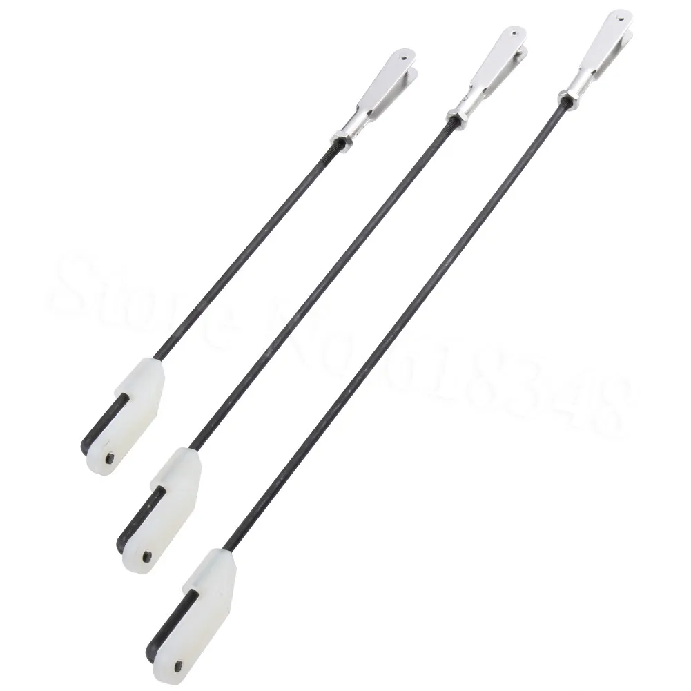 

5pcs/Lot 1.8mm Push Rod With M2 Clevis 90mm 120mm 150mm Long Spare Parts for RC Airplane