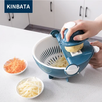 

Japan Slicer Vegetable Slicer Potato Peeler Carrot Onion Grater with Strainer Kitchen Accessories Vegetable Cutter