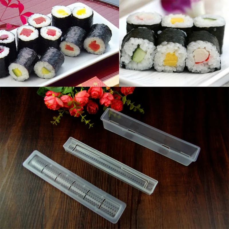 1/2set Sushi Making Kit Japanese Rice Ball Cake Roll Mold DIY Home Sushi  Making Tool Multifunctional Plastic Kitche Sushi Maker - AliExpress