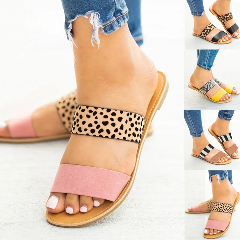 Platform-Wedge-Women-Fashion-Vacation-Women-s-Casual-Monochrome-Vintage-Roman-Plus-size-Flat-Slippers-Sandals
