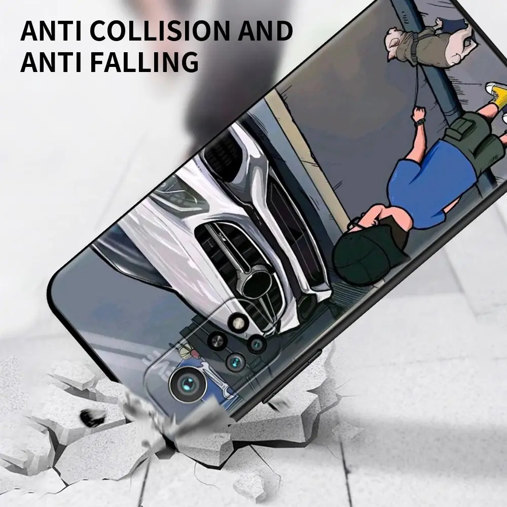 Boy See Sports Car jdm Drift For Xiaomi Poco X3 NFC M3 Pro F3 X3 GT F1 Capa for MI Note 10 Pro Case For mi CC9 Pro A3 A2 Lite