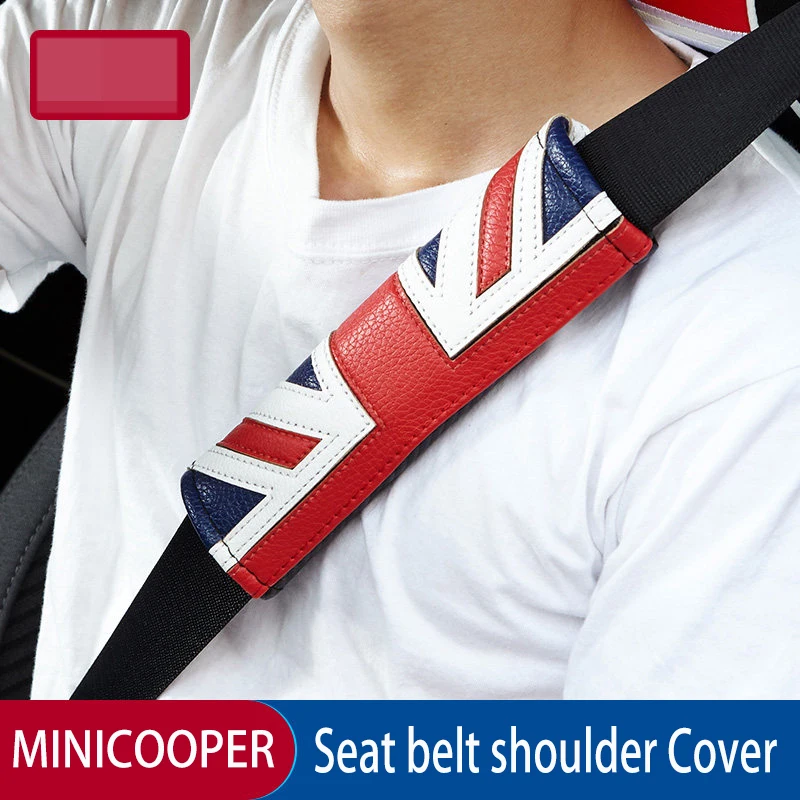 Brand New Pu Material Seat Belt Shoulder Cover For Mini Cooper R50 R56