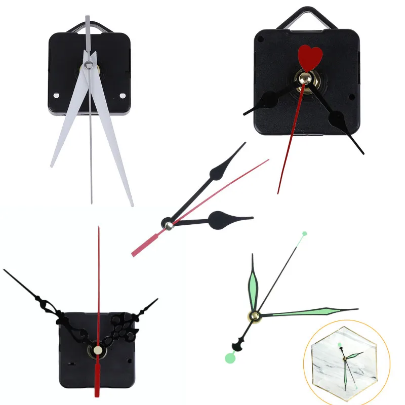 DIY Clock Mechanism Parts Classic Hanging Black Quartz Watch Wall Clock Movement Quartz Wall Clock Movement