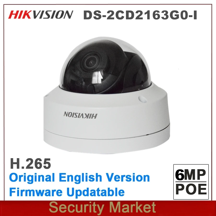 Оригинальная английская камера hikvision 6 МП фотосессия наружная H265 WDR с