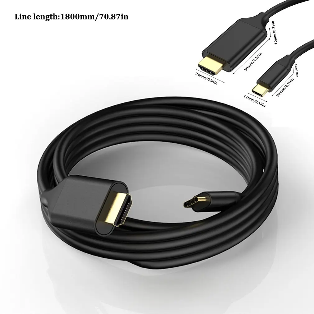 Dex кабель для samsung USB C type-C к HDMI 4K кабель HD ТВ цифровой av-адаптер для samsung Note 9 DeX HDMI конвертер Кабель 529