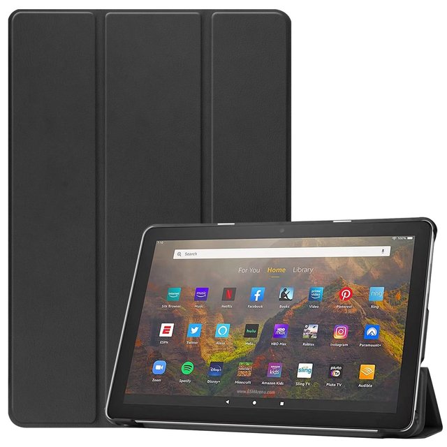 Stand for Fire HD 10 （2021）10 inch Tablet PU Leather Tablet Case for Fire HD 10 (2021) Cover Case