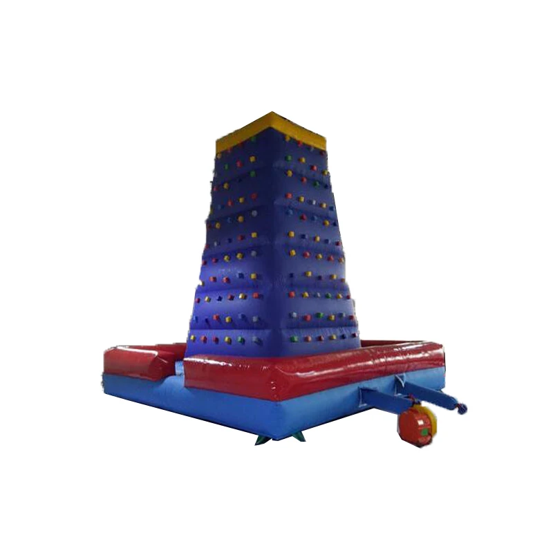 

Outdoor sports games Polygon children inflatable climbing wall for amusement