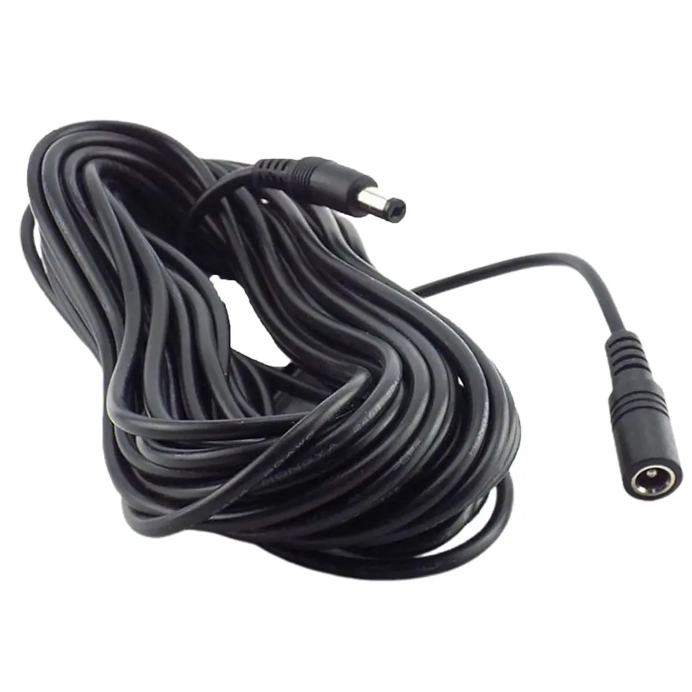 

DC Power Connector Adapter 10m 12v Surveillance Camera Power Cable Power Lead Wire DC Male Extension