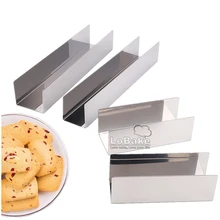 4 размера U Стиль 11,8 см 23,8 см нержавеющая сталь Клюква форма для печенья хлеб форма металлический Форма для торта Форма для выпечки буханка Инструменты для выпечки «сделай сам»