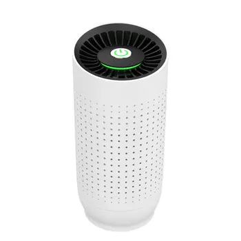 

2600Mah Portable Air Purifier With H13 Hepa Filter Negative Ion Purifier Ionizer Car Cleaner Deodorant For Fomadehyde Removal